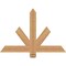 Ekena Millwork Kennewick Timber Gable Bracket, Western Red Cedar, 36"W x 24"H x 1 1/2"D x 3 1/2"F, 16/12 Pitch GBW036X24X0204KEN00SWR - alternate 1